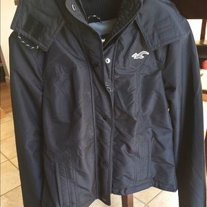 Black Hollister jacket