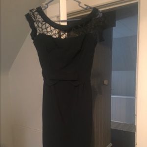 Tatyana -Alika Navy Blue Pencil Dress-XS