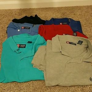 Lot of chaps polos. 6 total. All xxl.