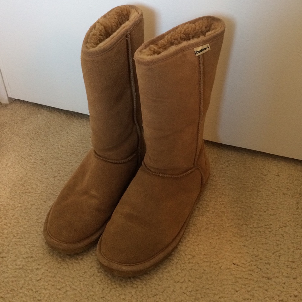 12" Caramel BearPaw Boots
