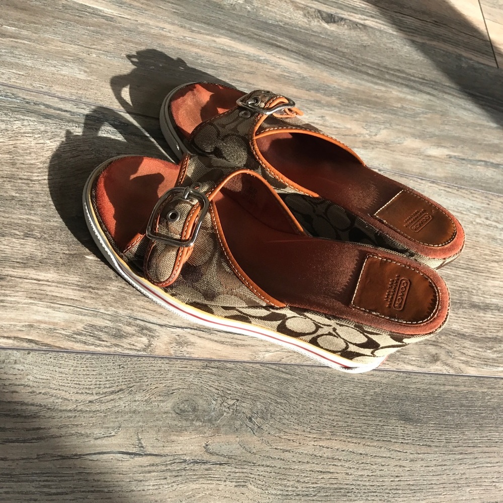 Coach wedges