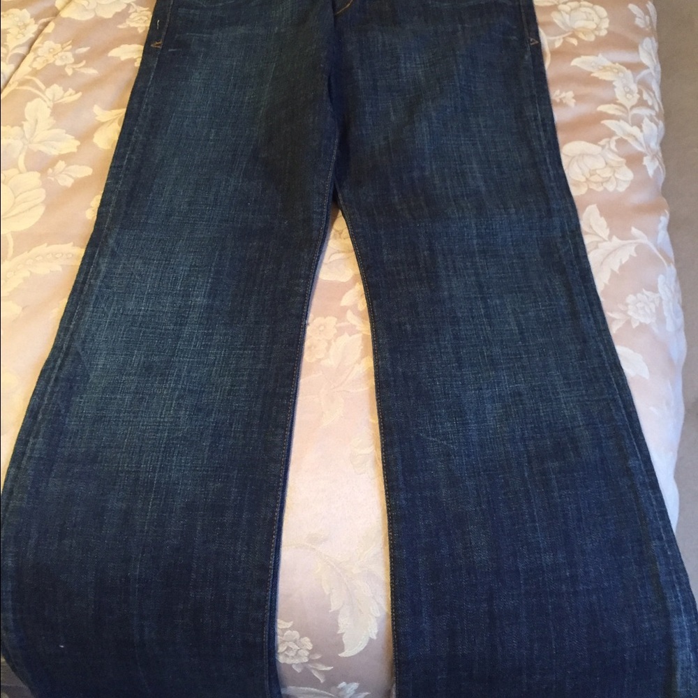 🎉🎊SALE🎊Seven 7 bootcut jean NEW dark blue sz28 - Picture 2 of 4