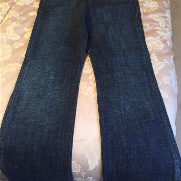 🎉🎊SALE🎊Seven 7 bootcut jean NEW dark blue sz28 - Picture 2 of 4