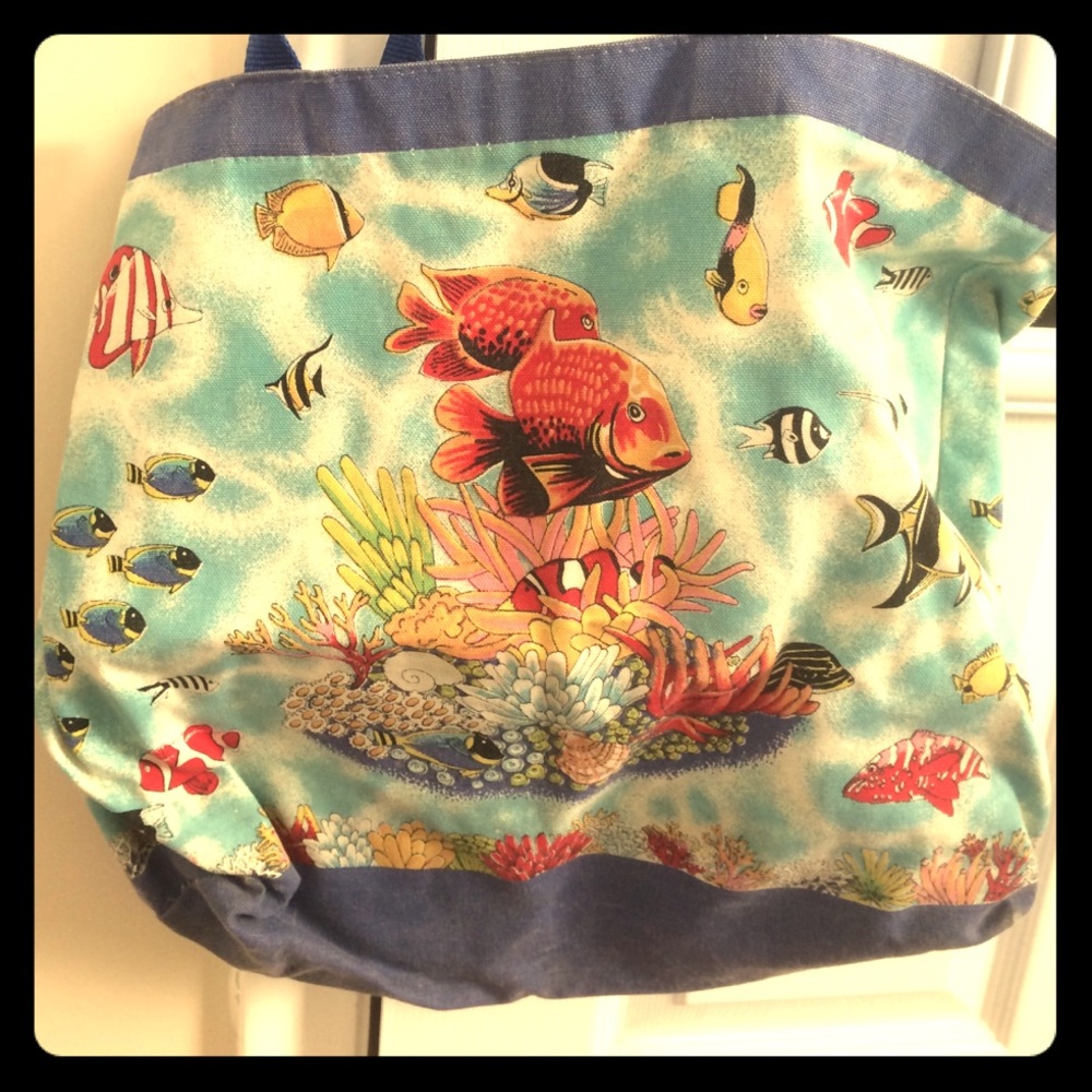 Nautical tote bag