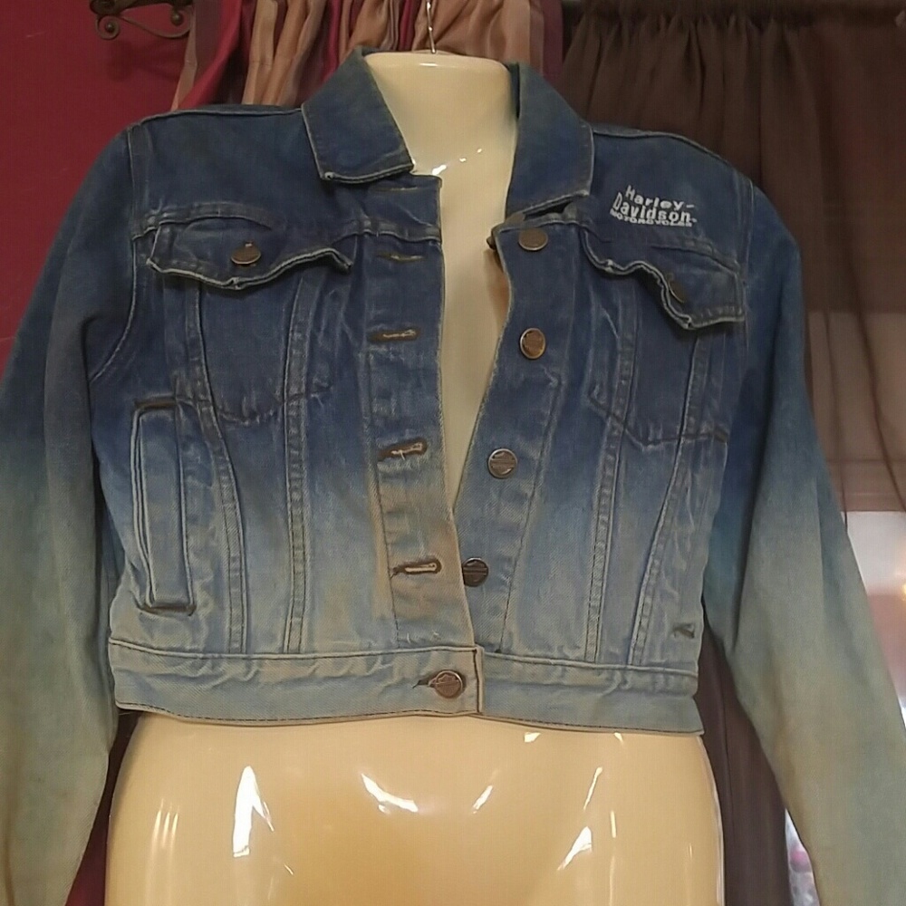 Harley Davidson jean jacket