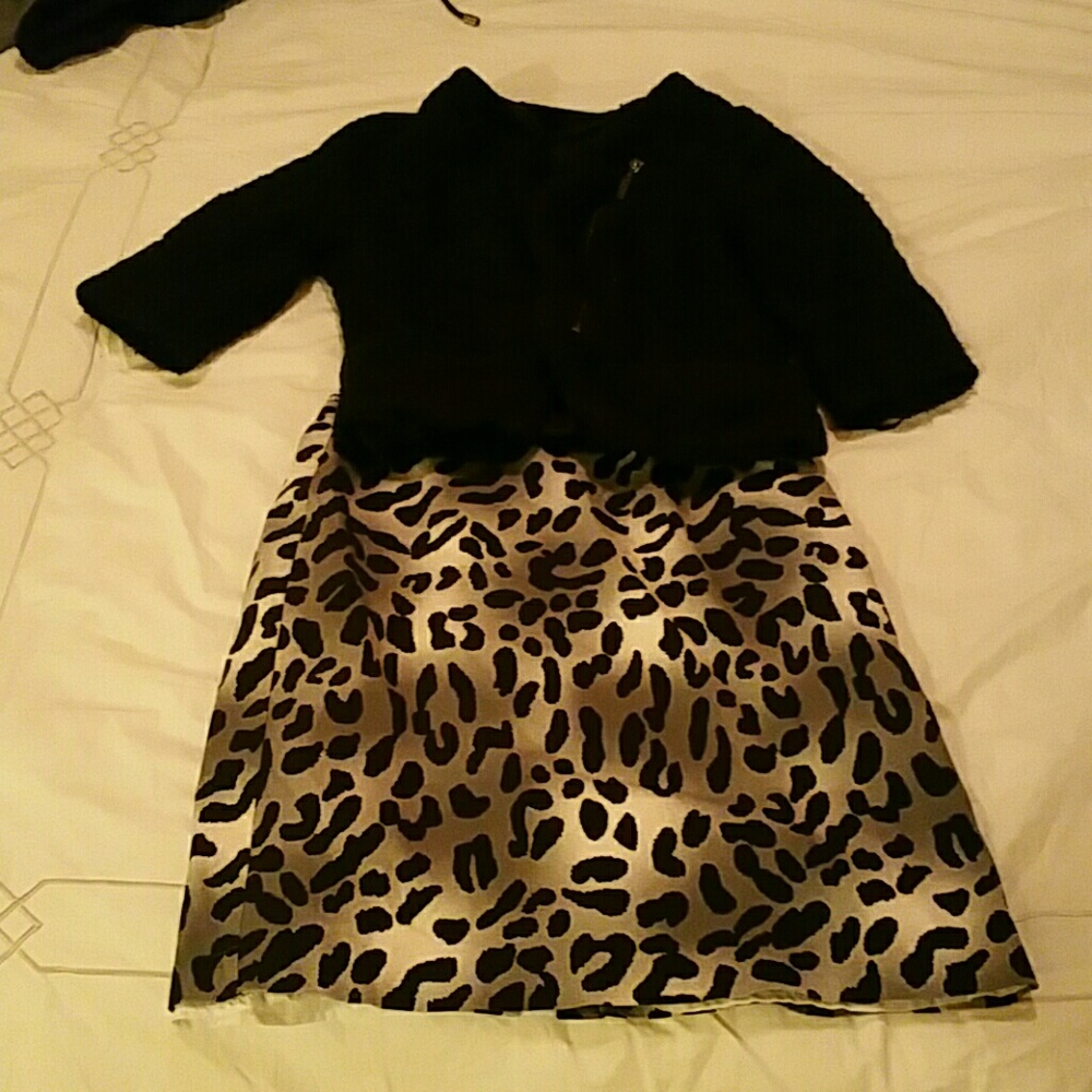 Blazer and skirt