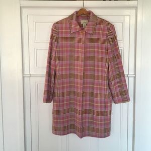 LL Bean Wool Trench Coat