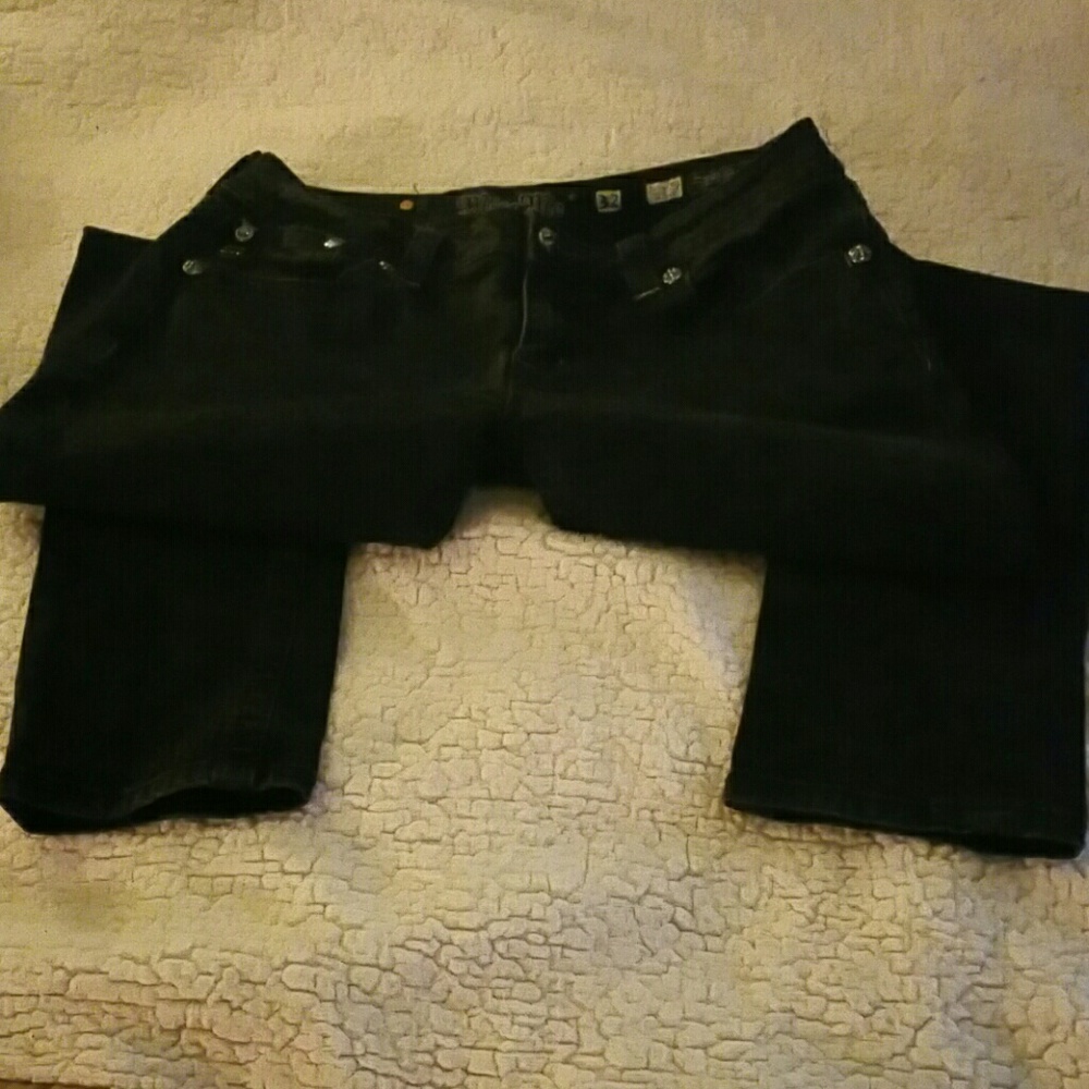 Black Miss Me Jeans Inseam 32 Waist 32