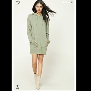 Hooded Sweatshirt Dress