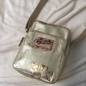 Metallic Michael Kors Crossbody Bag