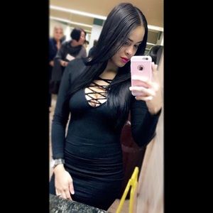 Black Going out one piece shirt!