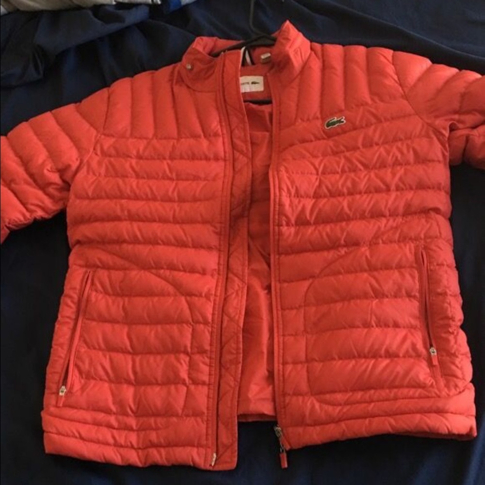 Red Lacoste Coat