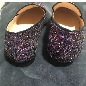 kate spade Shoes - Kate Spade glitter loafers like new! kate spade Shoes - Kate Spade glitter loafers like new!