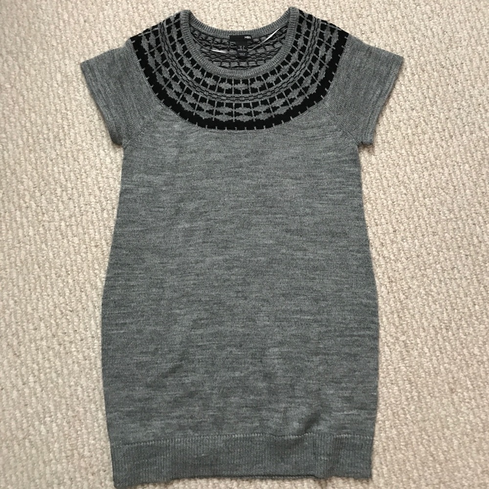 H&M Gray Sweater Dress