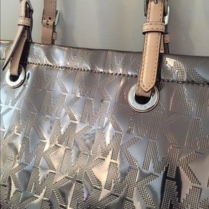 Michael Kors metallic bag - preowned