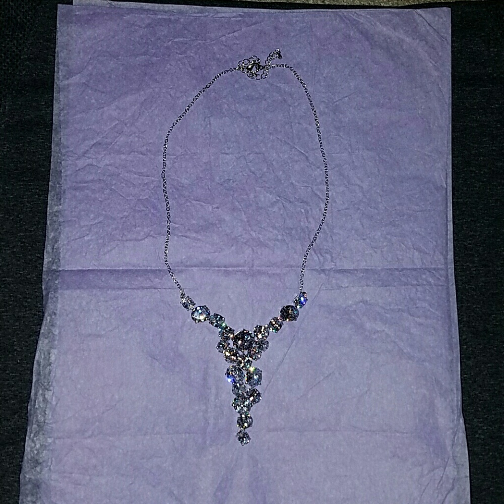 73 Carat Cubic Zirconia Bib Necklace