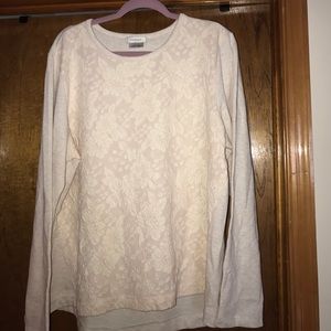 Brand new cream color top