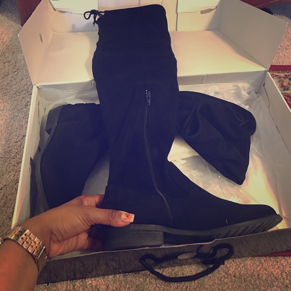 Nine West over the knee boots