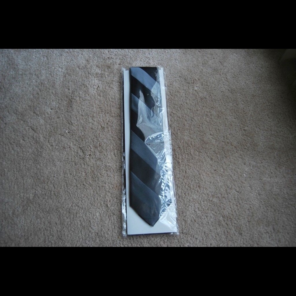 Stafford Men's Neck Tie, Gray Tones