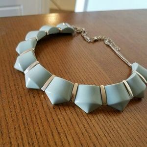Sea foam colored necklace