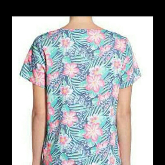 Vineyard Vines Tropical Floral top - Picture 5 of 5