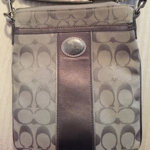Coach cross body purse