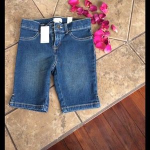 Girls denim capris