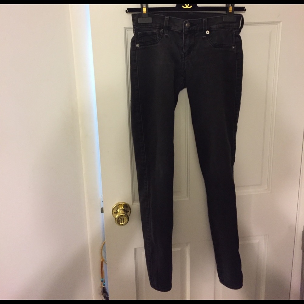 Low rise express jeans