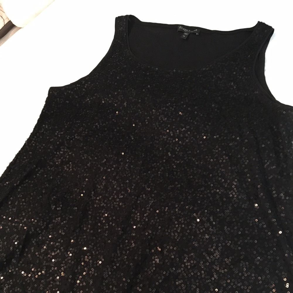 Eileen Fisher sequin top