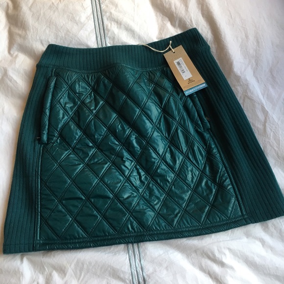 Prana Dresses & Skirts - Prana deep teal Diva quilted skirt