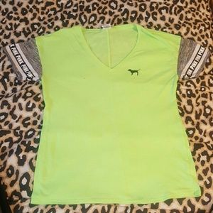 Green Vs PINK tee