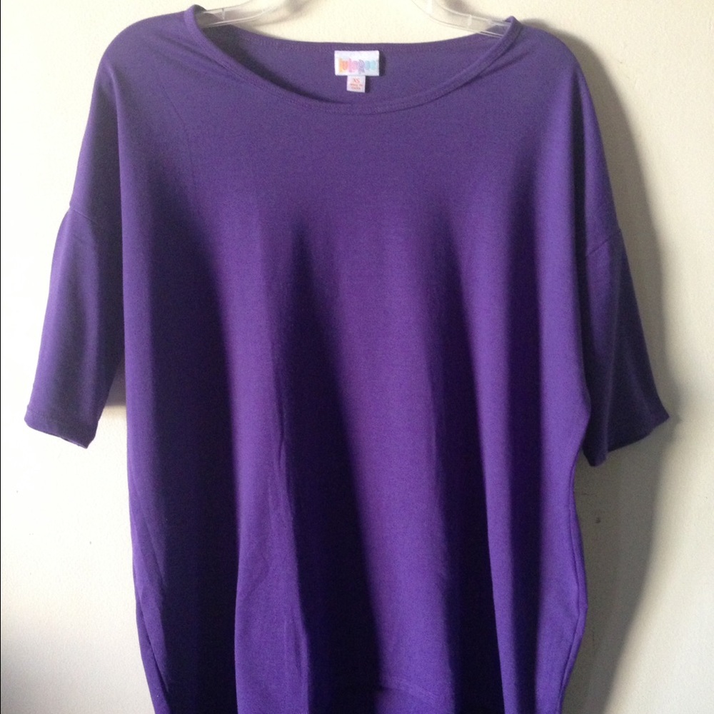 Lularoe Irma purple XS