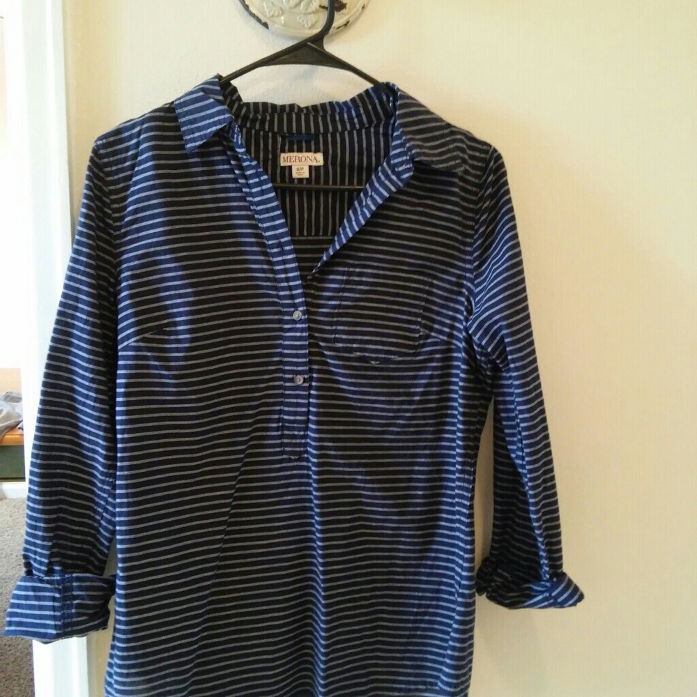 Comfortable linen 3/4 sleeve