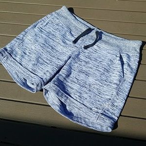 Athleta Grey Heather Downplay Shorts