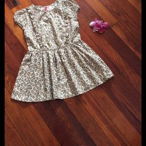 Girls leopard print dress
