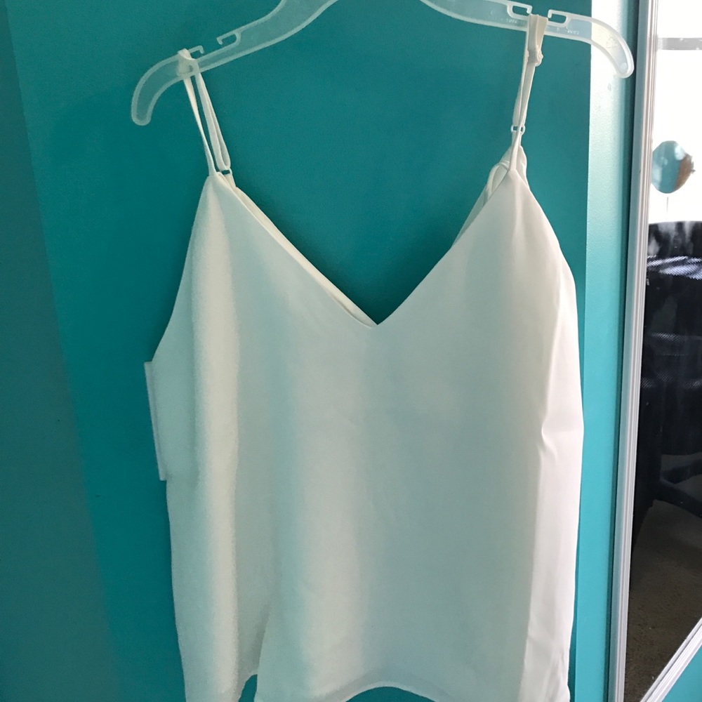 Tobi sleeves white top