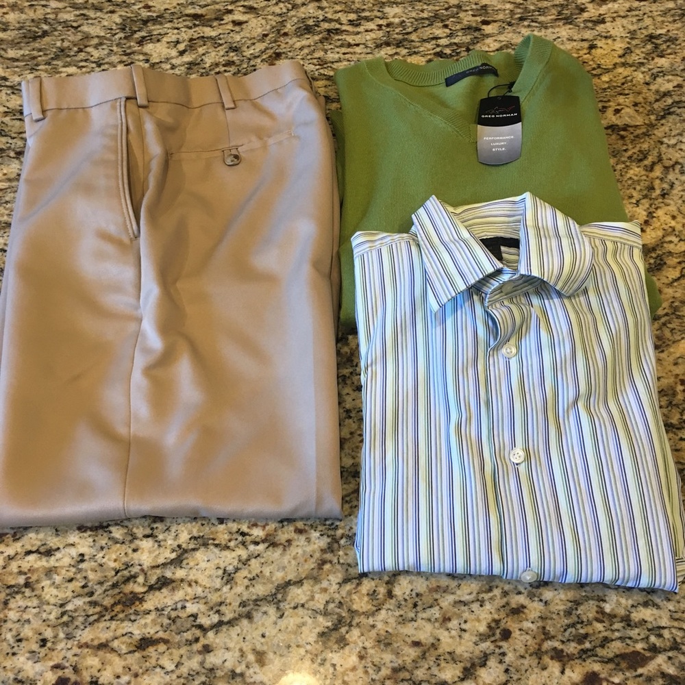 Express Striped Dress Shirt