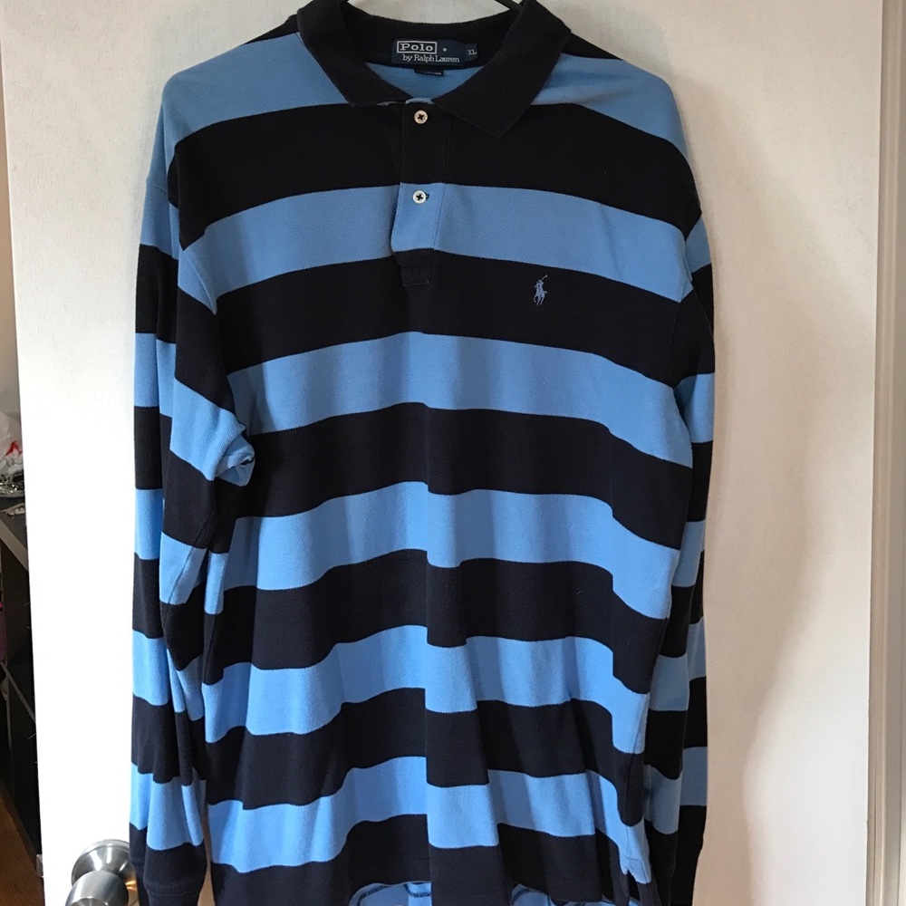 Men's long sleeve Polo shirt