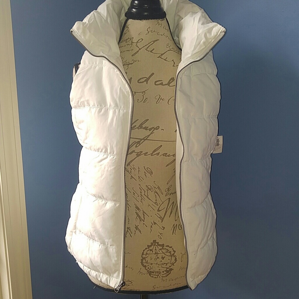 Women's white vest