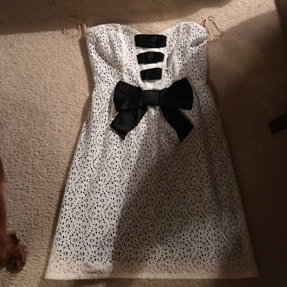 Strapless party dress