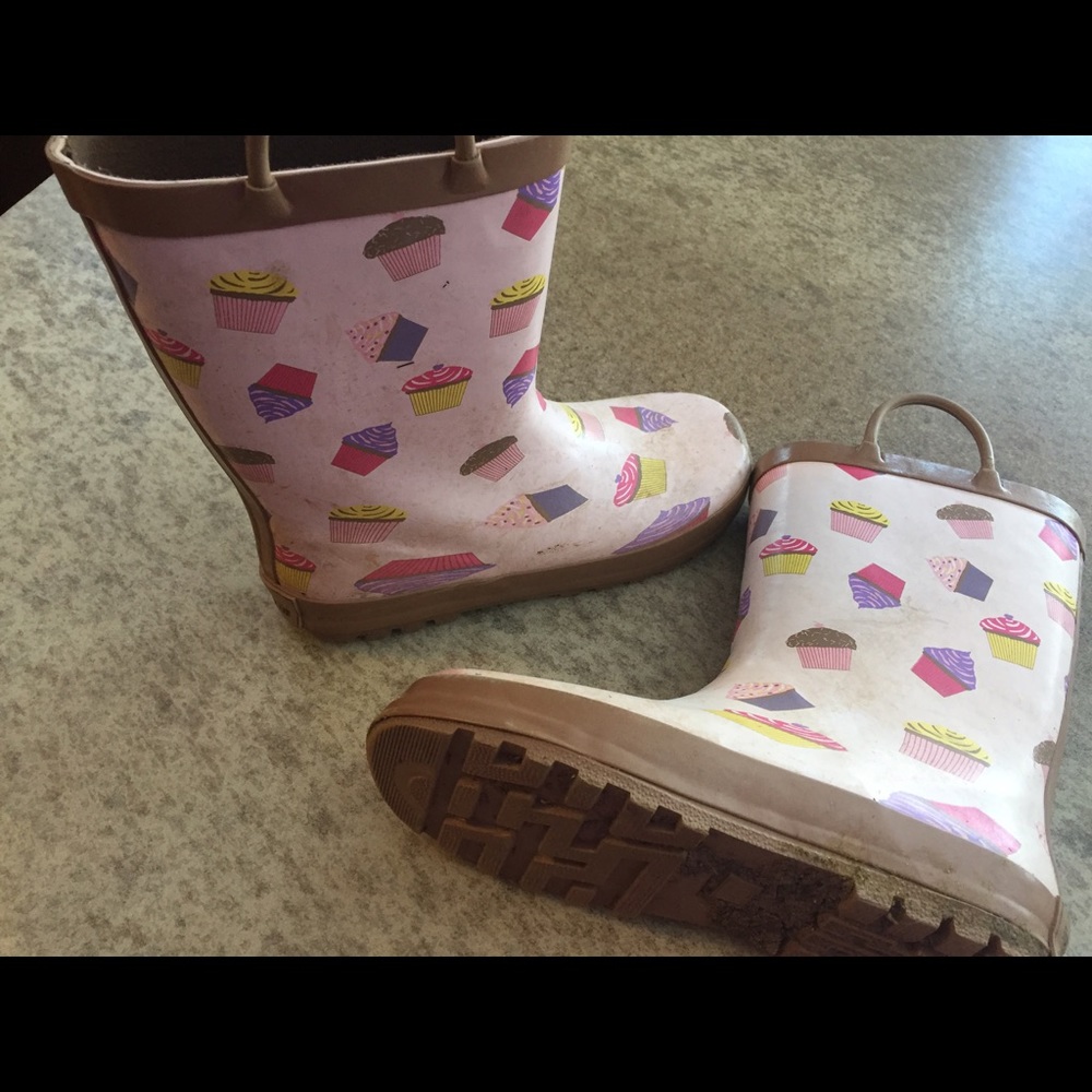 Girls foxfire rain boots