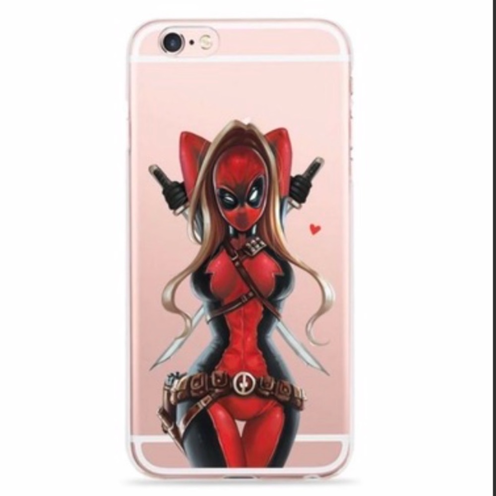 NWT Lady deadpool case