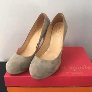 Suede Kate Spade Lori heel