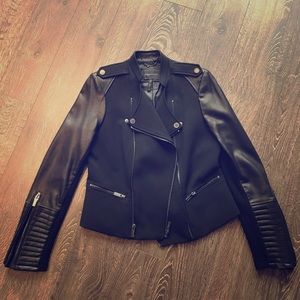 BCBG Leather Jacket
