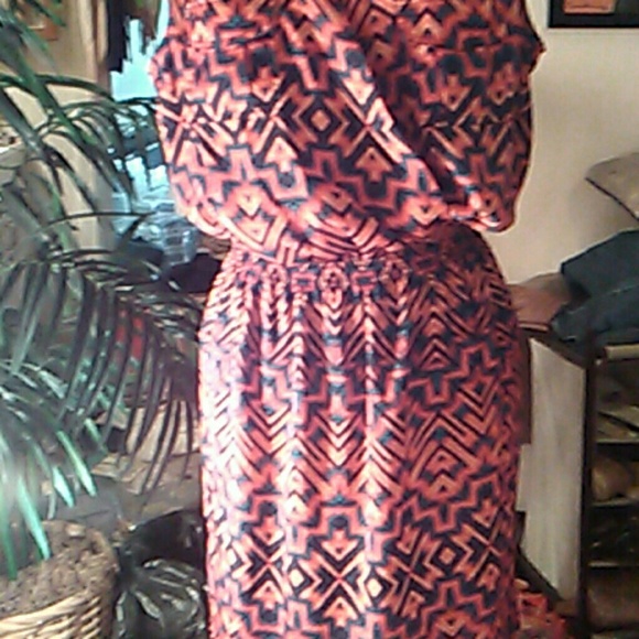 Aztec print multicolor print - Picture 2 of 4