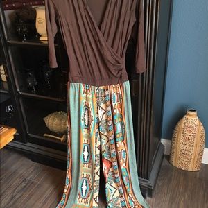 Women's Small One Piece Pant Suit