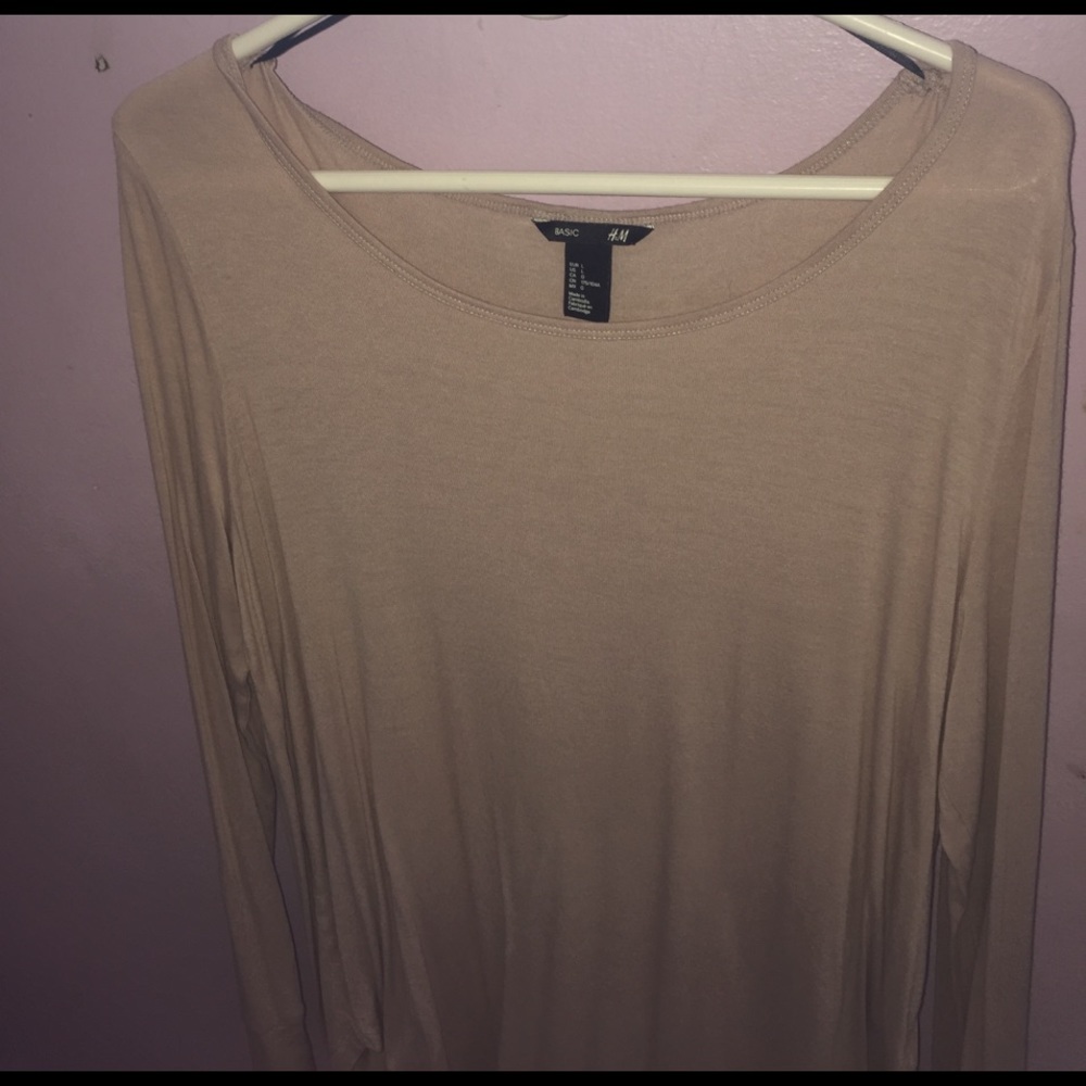 taupe colored long sleeve!! H&M