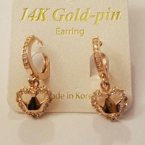 14K earrings