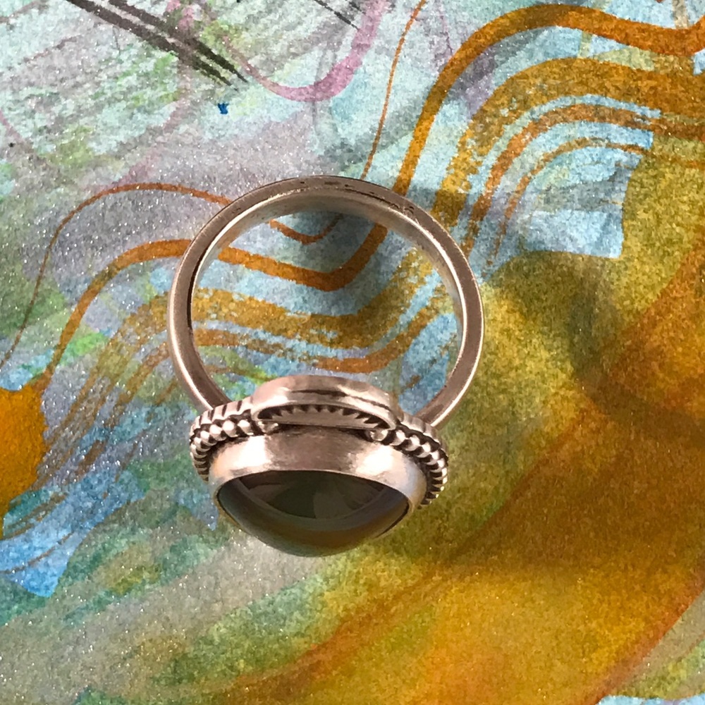 Sterling Silver Mood Ring - Picture 2 of 8