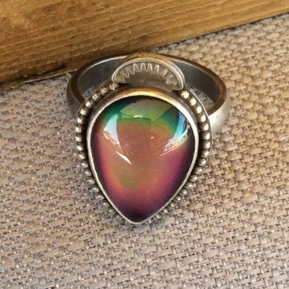 Sterling Silver Mood Ring - Picture 6 of 8